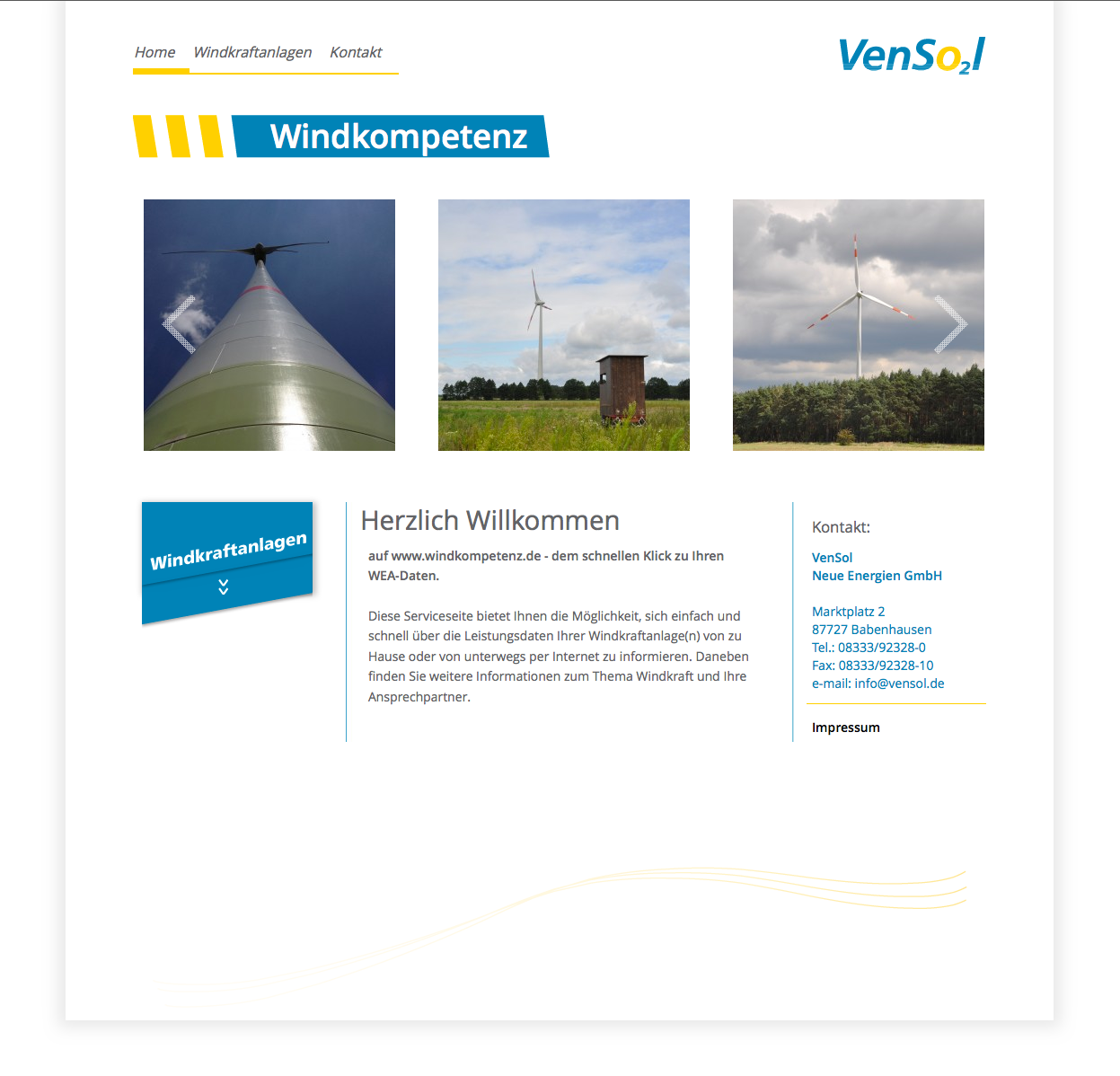 VenSol – Windkompetenz Infoplattform